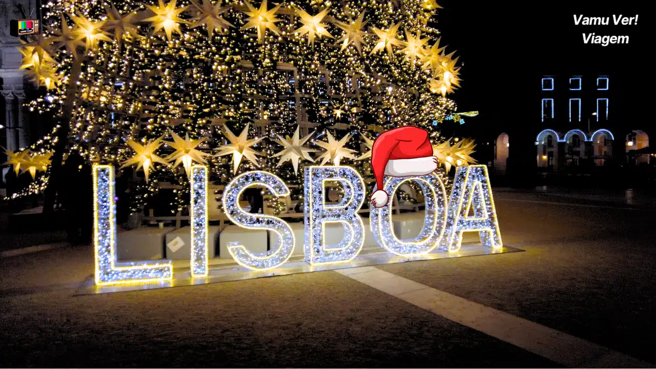 Veja a Decoração Luzes de Natal em Lisboa 2025
